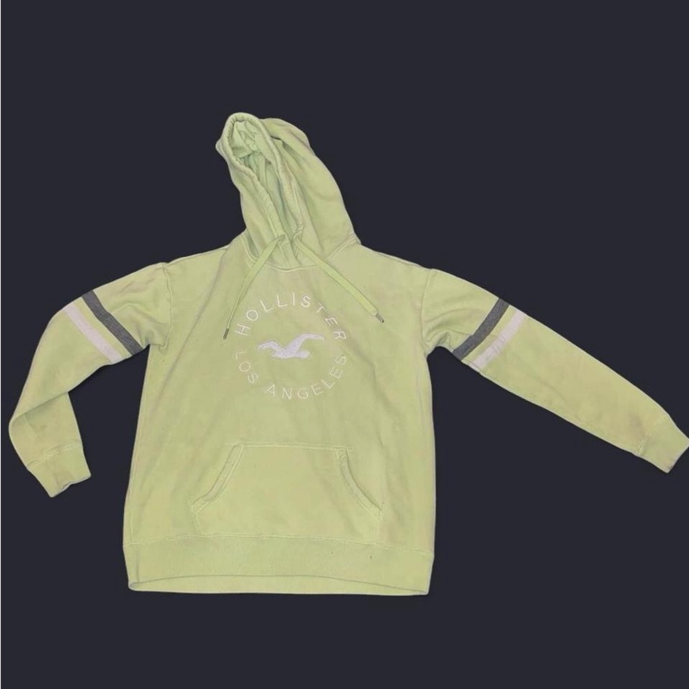 Hollister Light Green Hoodie